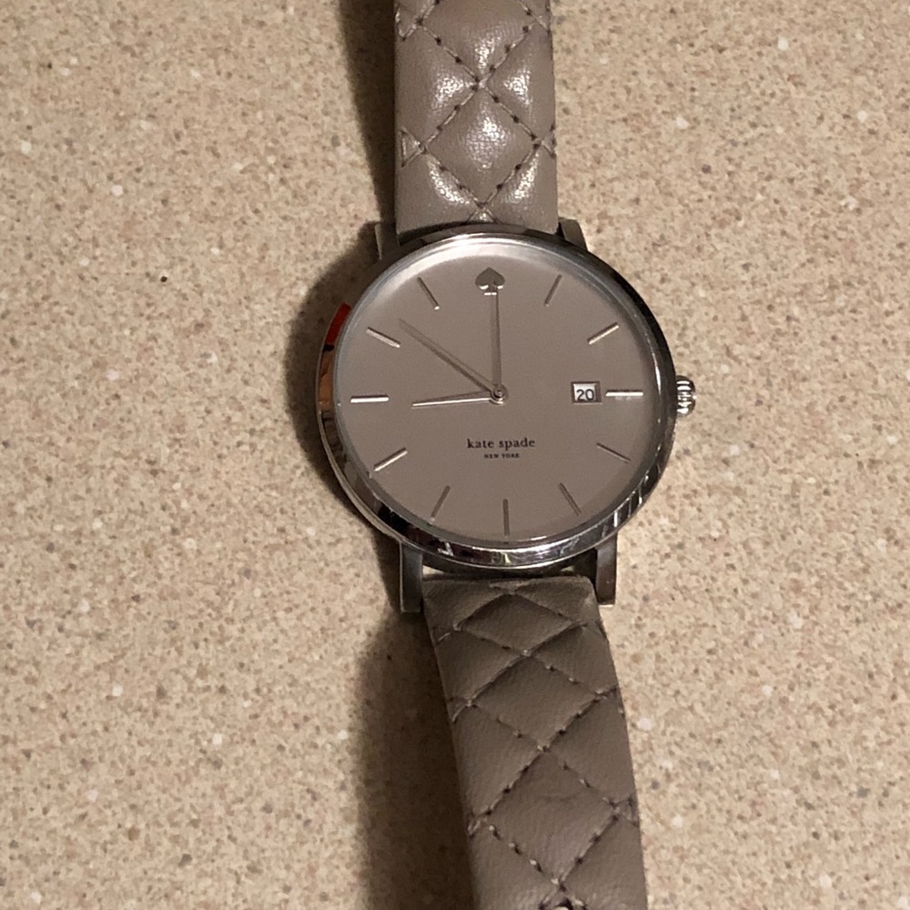 Kate Spade Woven Watch-Nude
